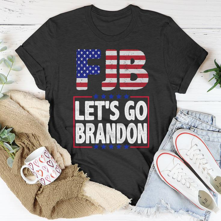 Funny Anti Biden Fjb F Joe Biden Lets Go Brandon Unisex T-Shirt Unique Gifts