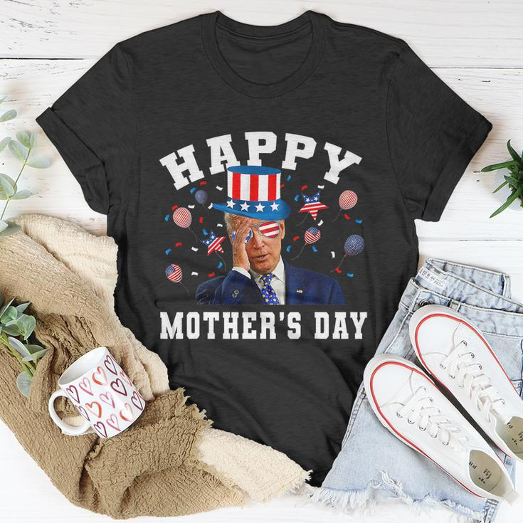 Funny Joe Biden Happy 4Th Of July Confused Mothers Day Unisex T-Shirt Unique Gifts