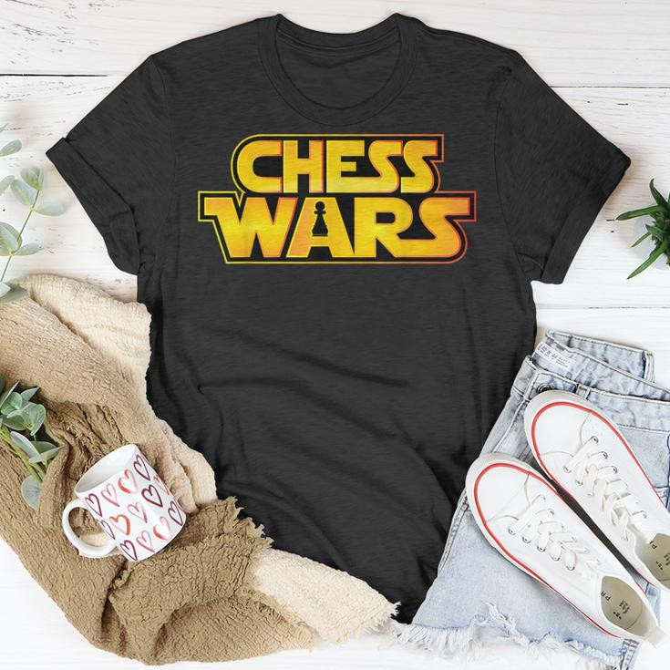 Gift For Chess Player - Chess Wars Pawn Unisex T-Shirt Funny Gifts