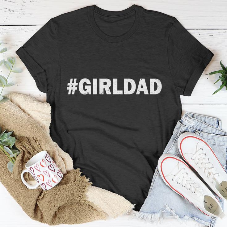 Girldad Girl Dad Father Of Daughters Unisex T-Shirt Unique Gifts