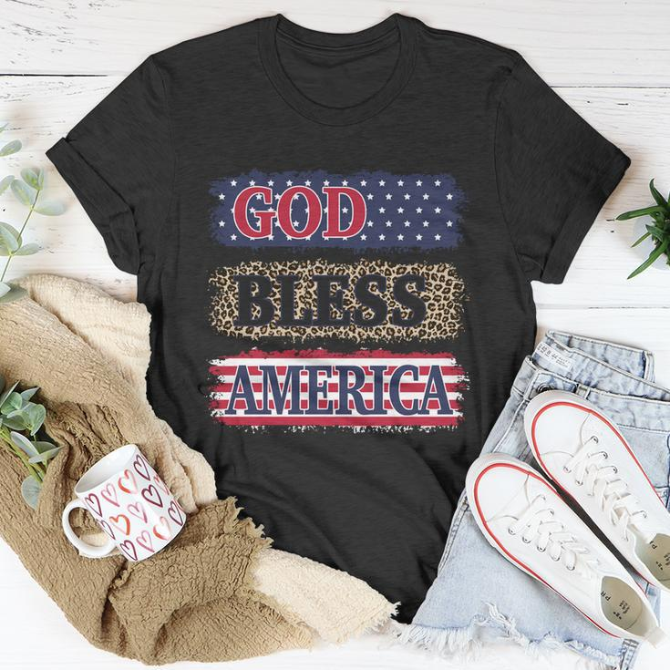 God Bless America Patriotic 4Th Of July Independence Day Gift Unisex T-Shirt Unique Gifts