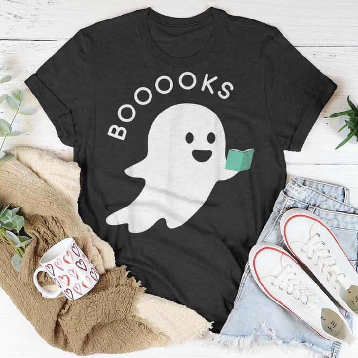 Halloween Booooks Ghost Reading Boo Read Books Library T-shirt Personalized Gifts