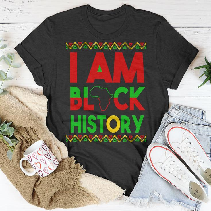 I Am Black History V2 Unisex T-Shirt Unique Gifts