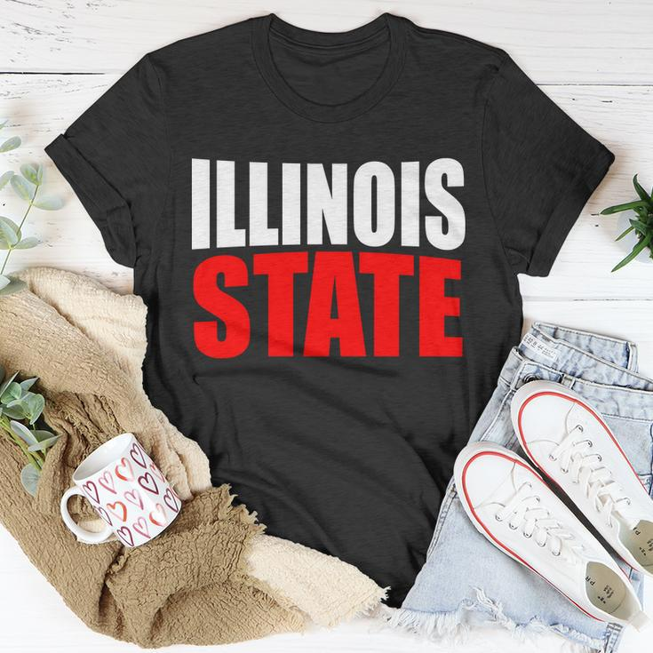 Illinois State Unisex T-Shirt Unique Gifts