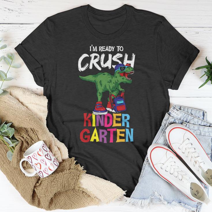 Im Ready To Crush Kindergarten Dinosaurus Trex Back To School Unisex T-Shirt Unique Gifts