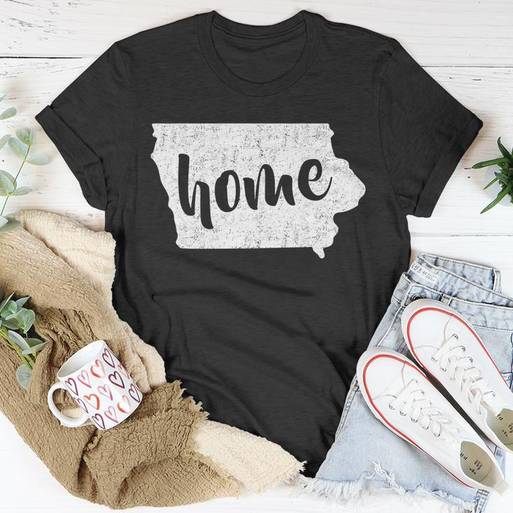 Iowa Home State Unisex T-Shirt Unique Gifts