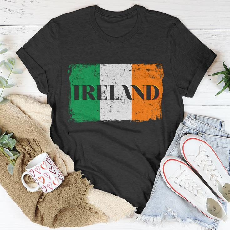 Ireland Grunge Flag Tshirt Unisex T-Shirt Unique Gifts