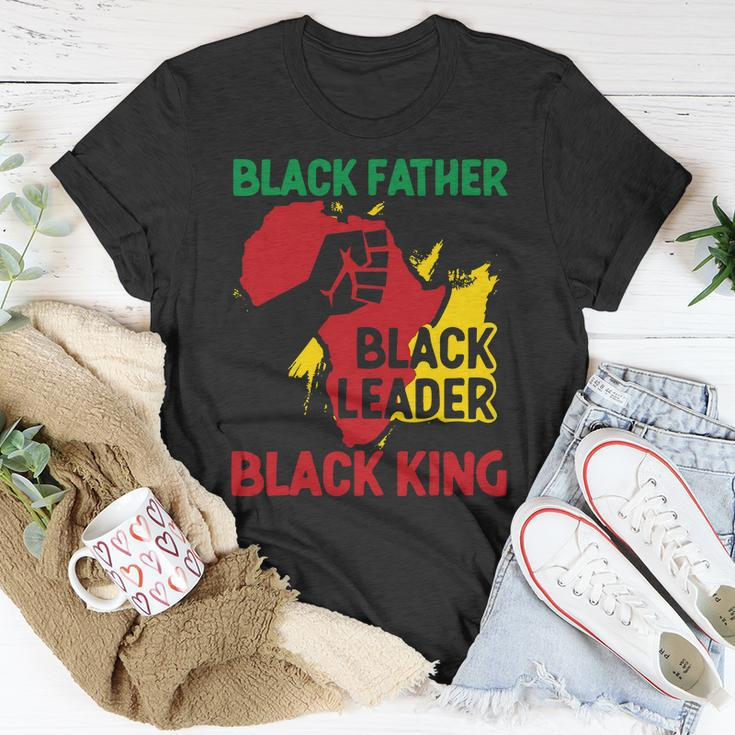 Juneteenth Day Black Father Black History Gift For Dad Fathers Day Unisex T-Shirt Unique Gifts