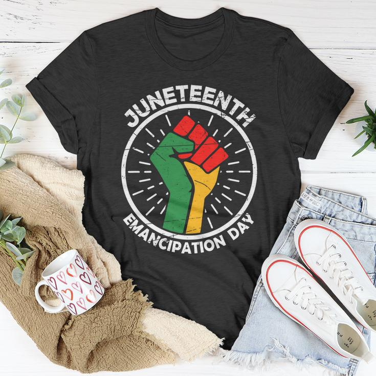 Juneteenth Emancipation Day Black African America Pride Gift Unisex T-Shirt Unique Gifts