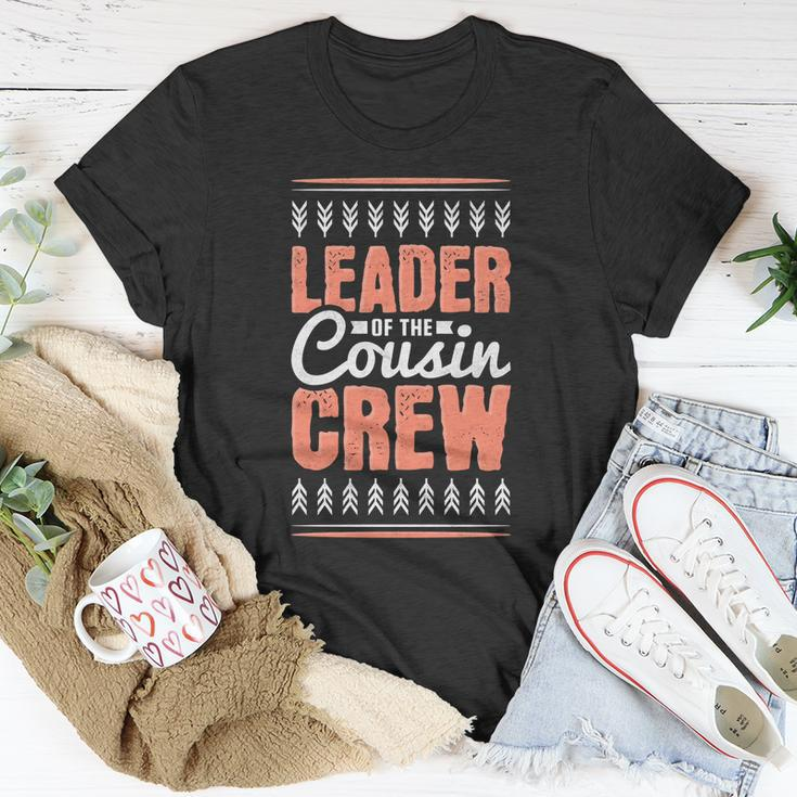 Leader Of The Cousin Crew Cute Gift Unisex T-Shirt Unique Gifts