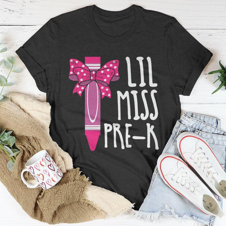 Little Miss Prek Cray On Back To School First Day Of School Unisex T-Shirt Unique Gifts