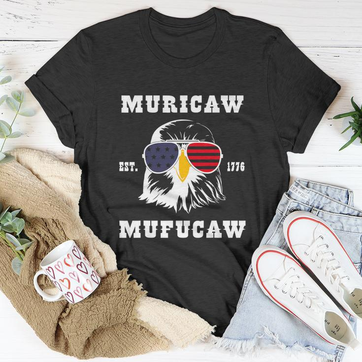 Love America 4Th Of July 2022 Gift Eagle Usa Muricaw Mufucaw Unisex T-Shirt Unique Gifts