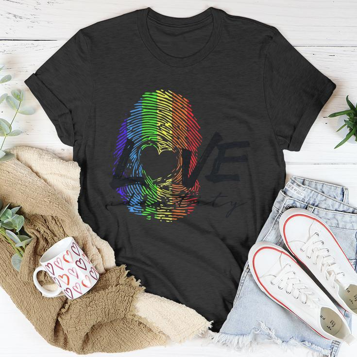 Love Identity Lgbtq Love Gay Pride Lgbt Pride Month T-Shirt Personalized Gifts