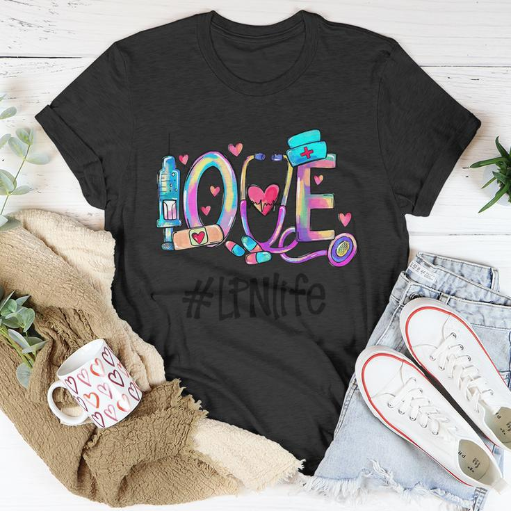 Lpn Cute Gift Heartbeat Nurse Appreciation Tee Funny Gift Unisex T-Shirt Unique Gifts
