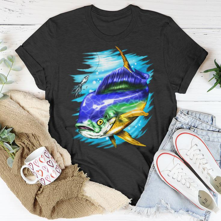 Mahi Mahi Fish Unisex T-Shirt Unique Gifts