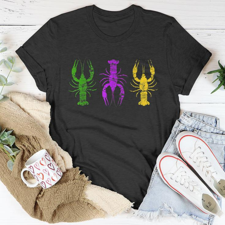 Mardi Gras Crawfish Jester Hat Bead Tee New Orleans T-shirt Personalized Gifts