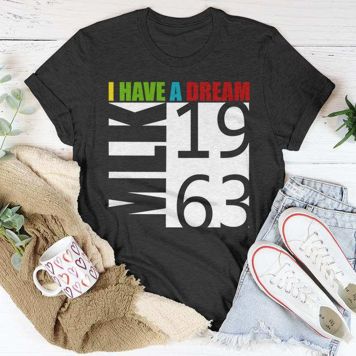 Martin Luther King Jr I Have A Dream Mlk Day Unisex T-Shirt Unique Gifts