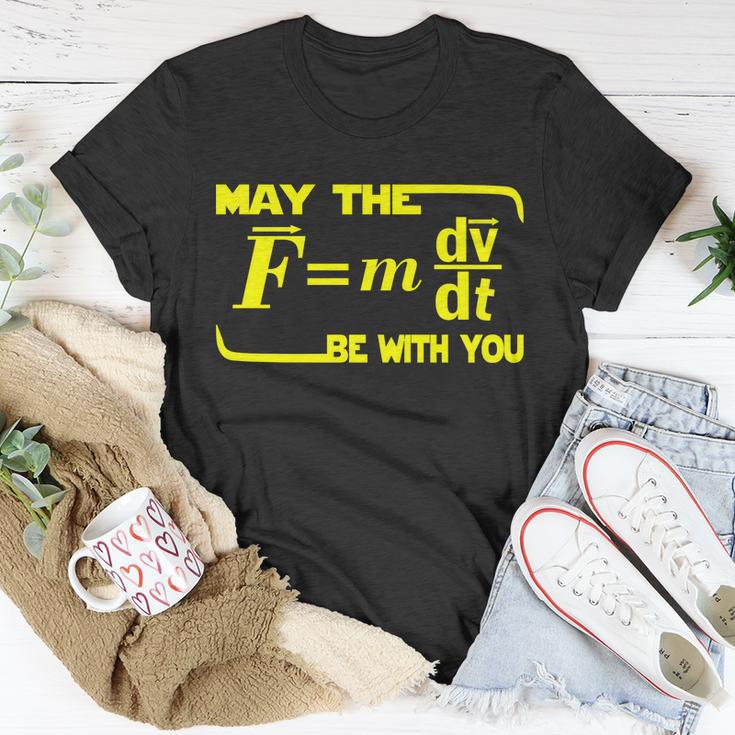 May The FMdvDt Be With You Physics Tshirt Unisex T-Shirt Unique Gifts