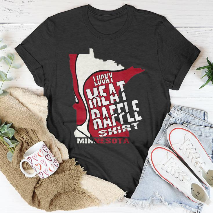 Meat Raffles Minnesota Meat Drawing Unisex T-Shirt Unique Gifts