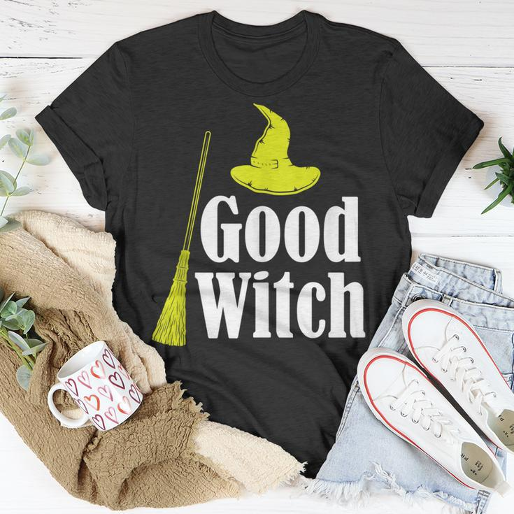 Mens Good Witch Witchcraft Halloween Blackcraft Devil Spiritual Unisex T-Shirt Funny Gifts
