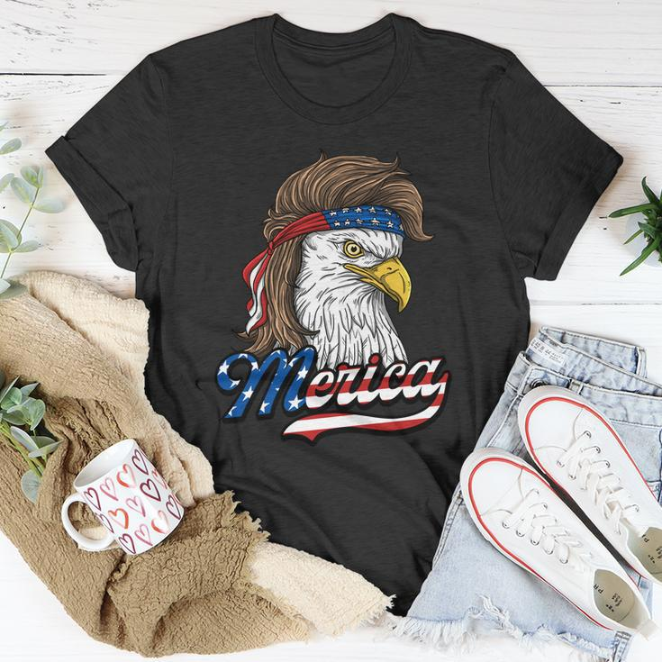 Merica Cute Gift Patriotic Usa Eagle Of Freedom Cute Gift 4Th Of July Gift Unisex T-Shirt Unique Gifts