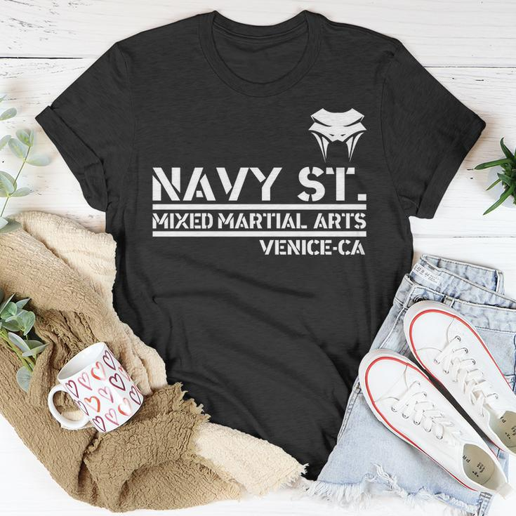 Navy St Mix Martial Arts Venice California Snake Logo Tshirt Unisex T-Shirt Unique Gifts