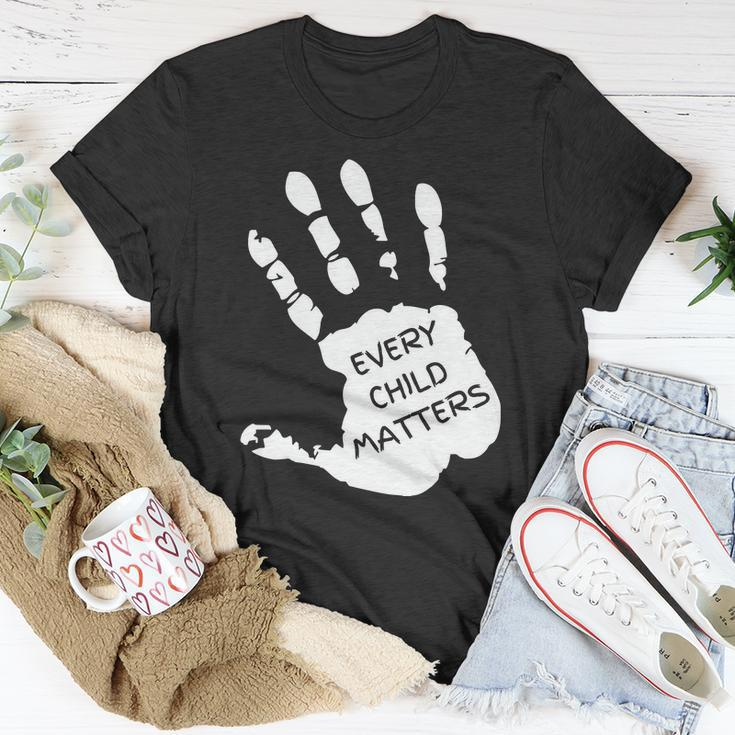 Orange Day Hand Every Child Matters Unisex T-Shirt Unique Gifts