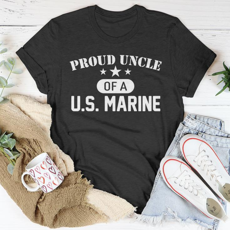 Proud Uncle Of A Us Marine Tshirt Unisex T-Shirt Unique Gifts