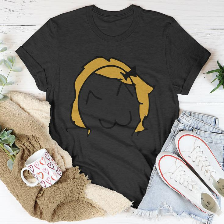 Silhouette Design Derp Meme Funny Troll Face Unisex T-Shirt Unique Gifts