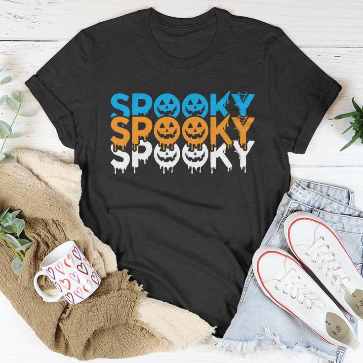 Spooky Spooky Spooky Halloween Quote V4 Unisex T-Shirt Unique Gifts