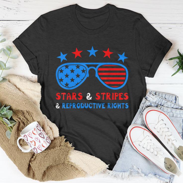 Stars Stripes Reproductive Rights Patriotic 4Th Of July V3 Unisex T-Shirt Unique Gifts