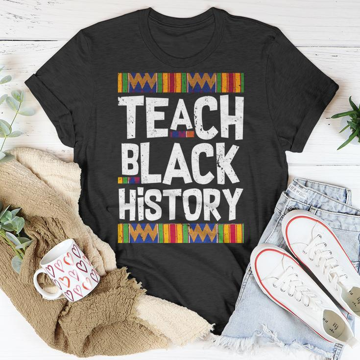 Teach Black History Tshirt Unisex T-Shirt Unique Gifts
