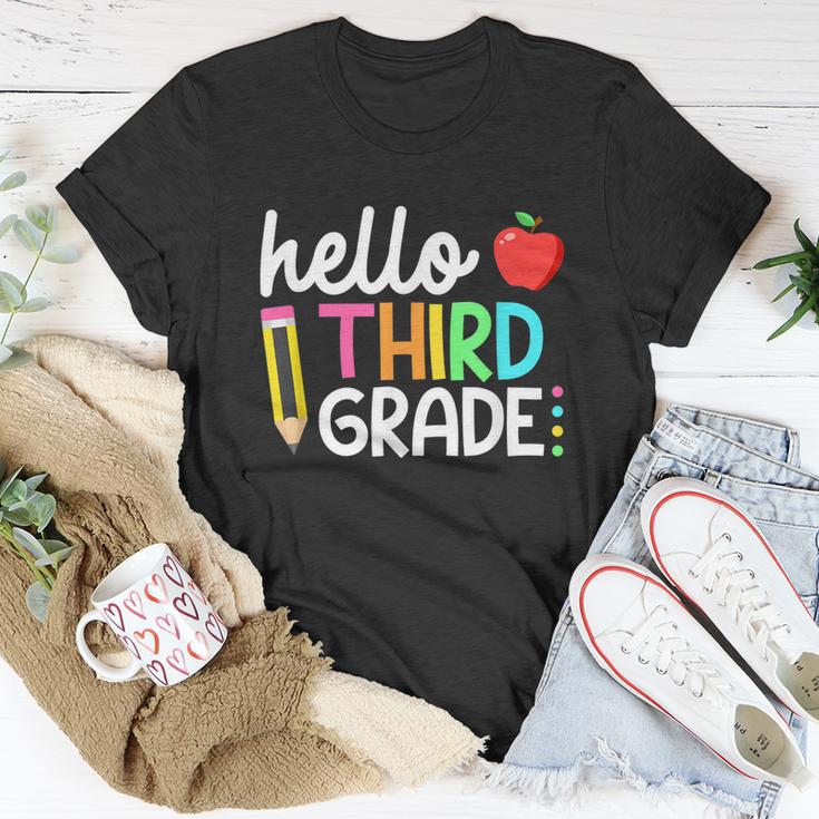 Team 3Rd Grade Back To School Funny Teacher Unisex T-Shirt Unique Gifts