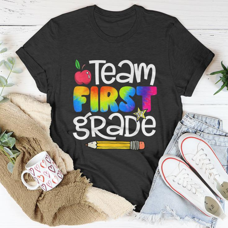 Team First Grade Tie Dye Back To School Unisex T-Shirt Unique Gifts