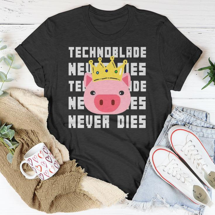 Technoblade Never Dies Technoblade Dream Smp Gift Unisex T-Shirt Unique Gifts