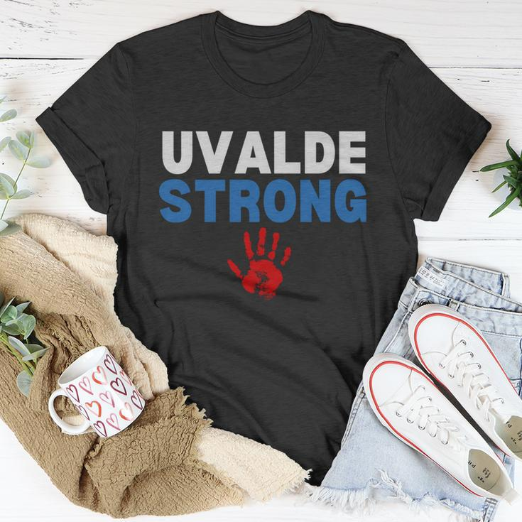 Texas Uvalde Strong Pray For Uvalde Robb Elementary Tshirt Unisex T-Shirt Unique Gifts