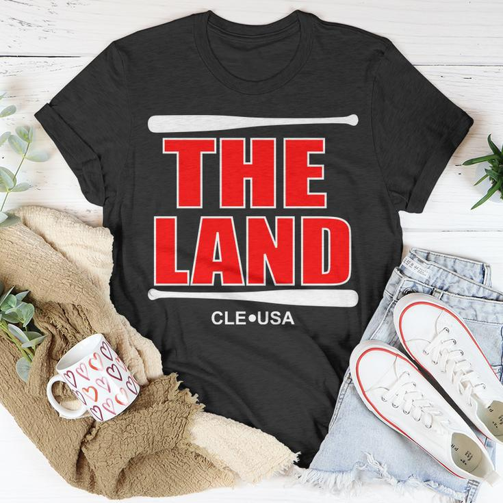 The Land Cleveland Ohio Baseball Tshirt Unisex T-Shirt Unique Gifts