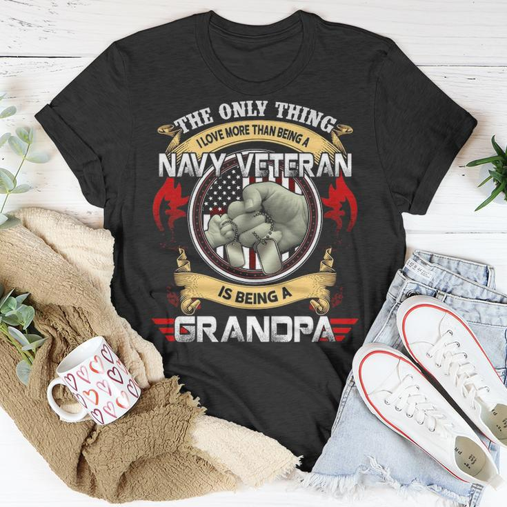 The Only Thing I Love More Than Being A Navy Veteran Unisex T-Shirt Unique Gifts