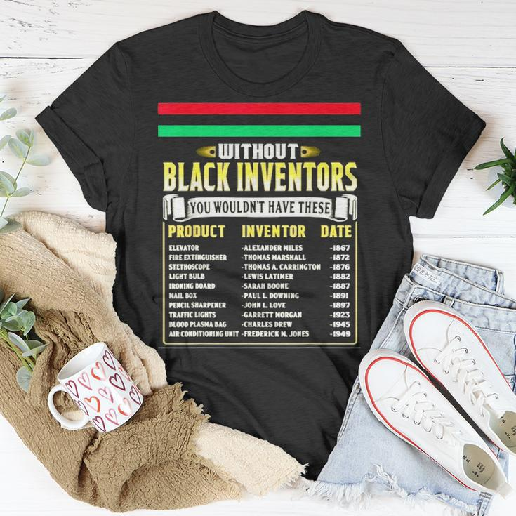 History Of Black Inventors Black History Month T-shirt Personalized Gifts