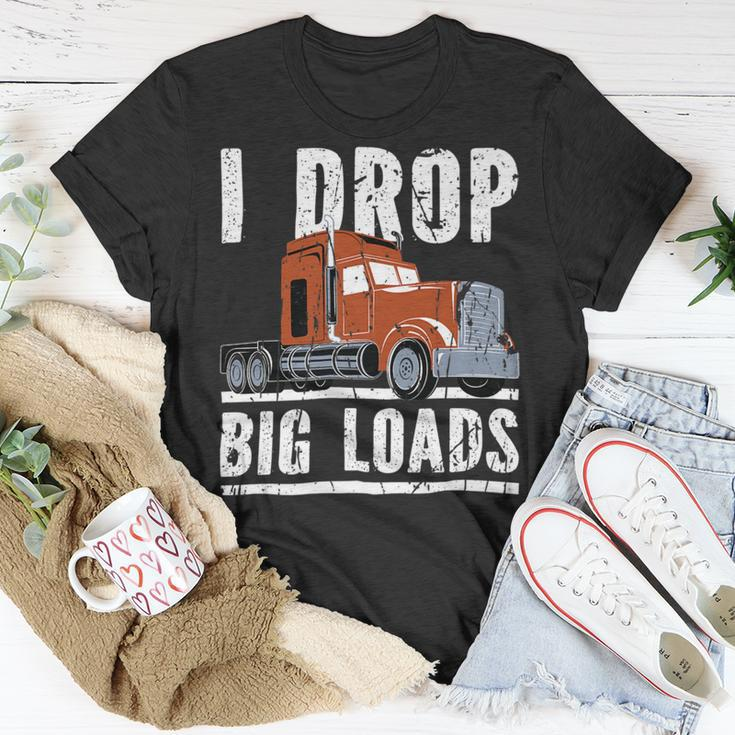 Trucker Trucker Accessories For Truck Driver Diesel Lover Trucker_ V2 Unisex T-Shirt Funny Gifts