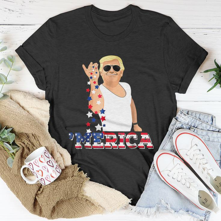 Trump Bae Funny 4Th Of July Trump Salt Freedom Unisex T-Shirt Unique Gifts