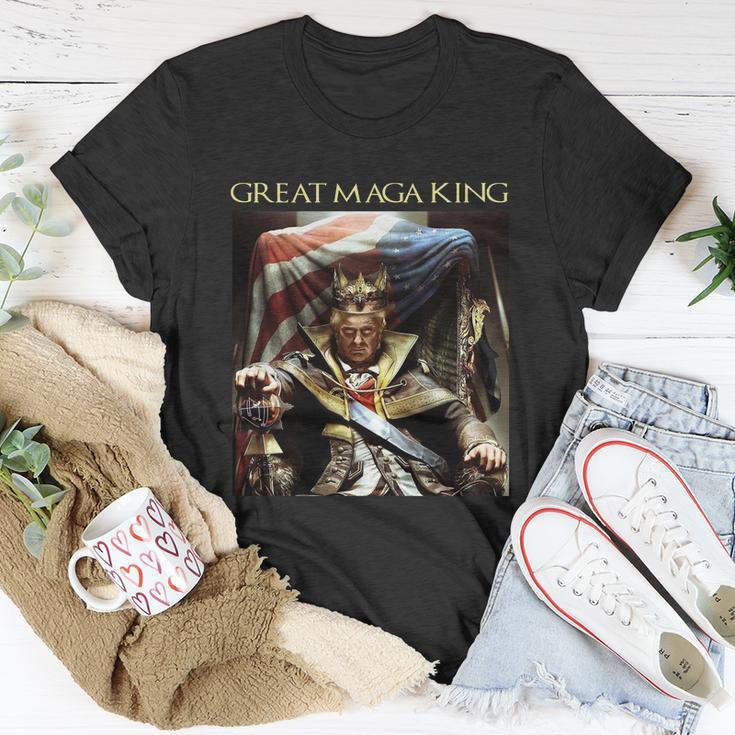 Ultra Maga Maga King The Great Maga King Tshirt V4 Unisex T-Shirt Unique Gifts