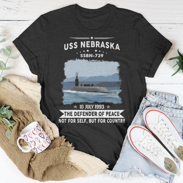 Uss Nebraska Ssbn V2 Unisex T-Shirt Unique Gifts