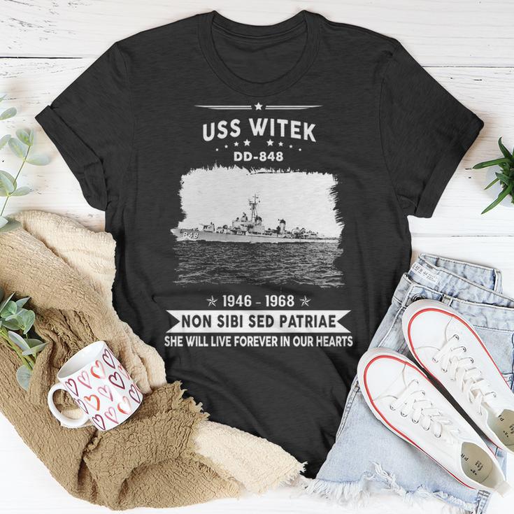 Uss Witek Dd Unisex T-Shirt Unique Gifts