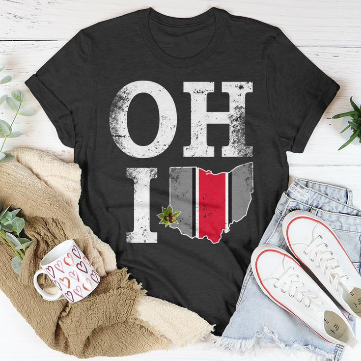 Vintage State Of Ohio V2 Unisex T-Shirt Unique Gifts