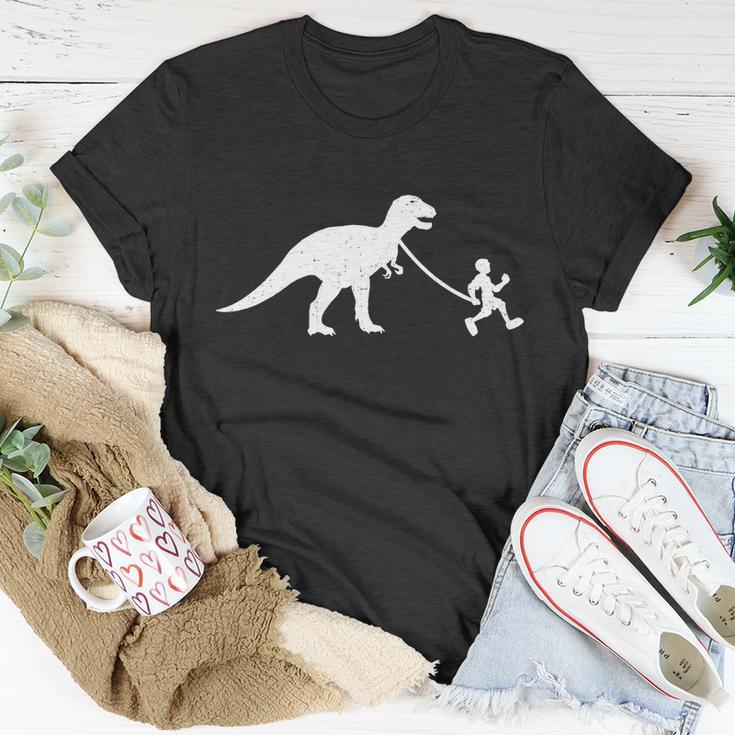 Walking My Trex Unisex T-Shirt Unique Gifts