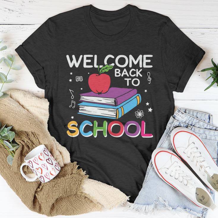 Welcome Back To School 1St Day 100 Days Of School Unisex T-Shirt Unique Gifts