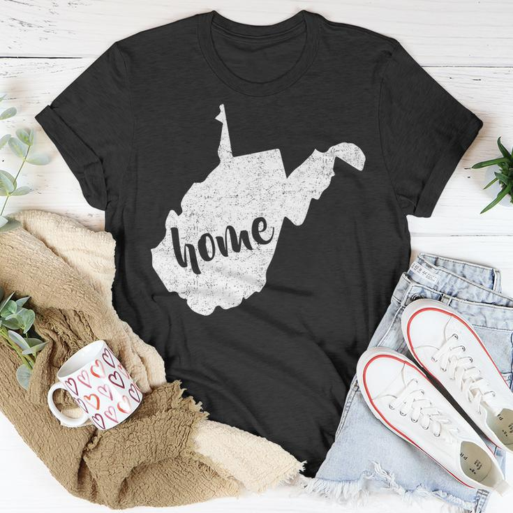 West Virginia Home State Unisex T-Shirt Unique Gifts