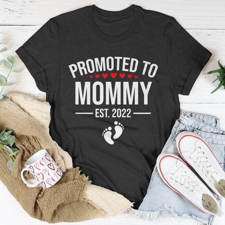 Womens 1St Time Mom Est 2022 Gift New First Mommy 2022 Mothers Day Gift Tshirt Unisex T-Shirt Unique Gifts