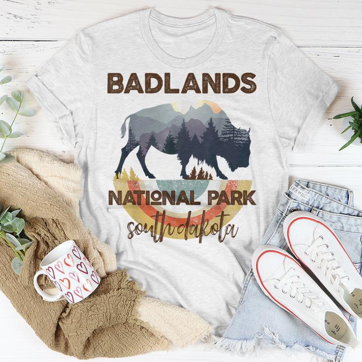 Badlands National Park Vintage South Dakota Yellowstone Gift Unisex T-Shirt Funny Gifts